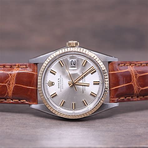 rolex datejust wallet|rolex datejust on leather strap.